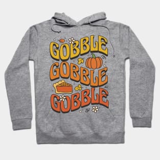 Thanksgiving Delight Typography Hoodie